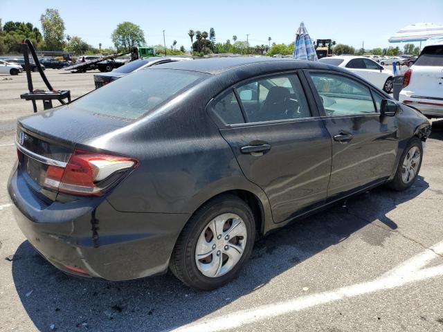 HONDA CIVIC LX 2014 black  gas 19XFB2F50EE219140 photo #4