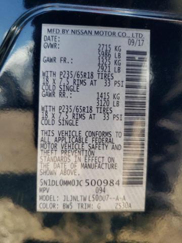 2018 INFINITI QX60 5N1DL0MM0JC500984