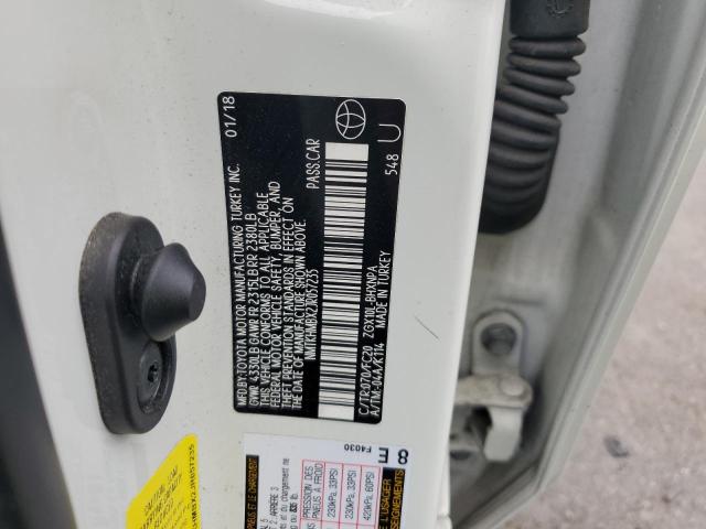 2018 TOYOTA C-HR XLE NMTKHMBX2JR057235