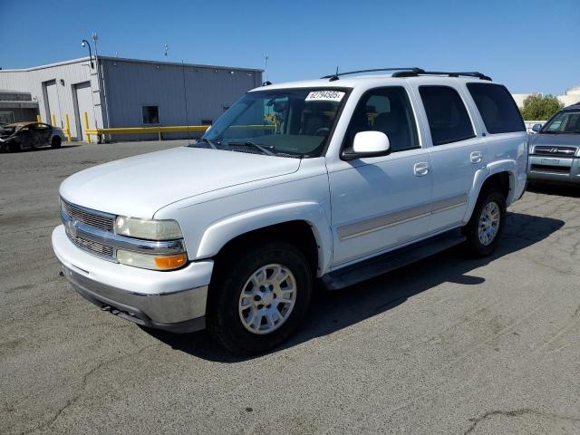 CHEVROLET TAHOE K150 2005 white  gas 1GNEK13T85J113490 photo #1