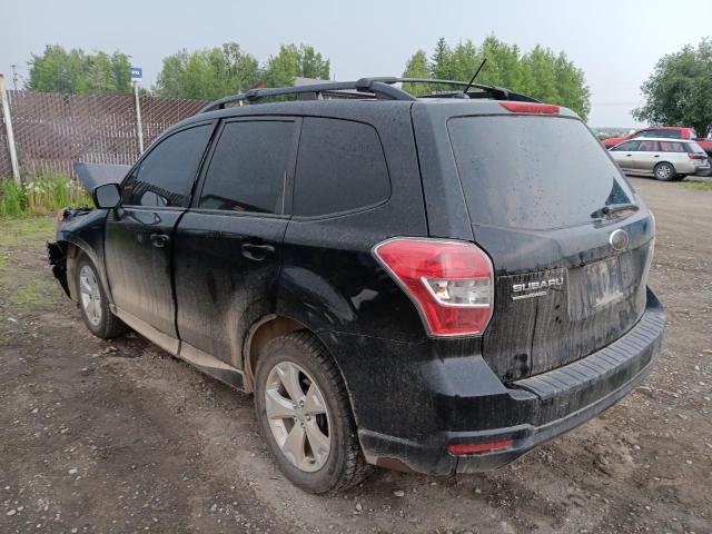SUBARU FORESTER 2015 black  gas JF2SJADC2FH842110 photo #3