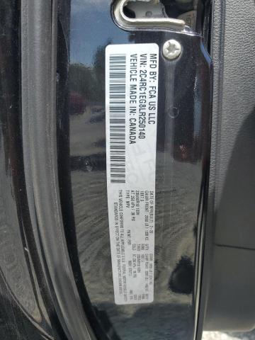 2020 CHRYSLER PACIFICA T 2C4RC1EG8LR250140
