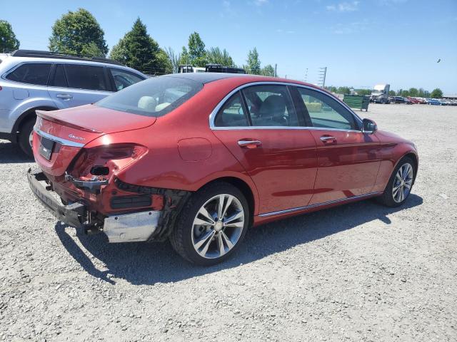 Vin: 55swf4kb9gu111901, lot: 59601355, mercedes-benz c-class 300 4matic 20163