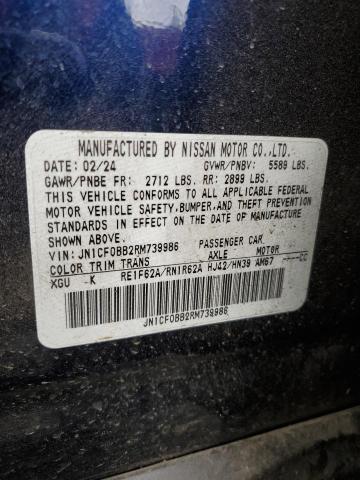 2024 NISSAN ARIYA ENGA JN1CF0BB2RM739986