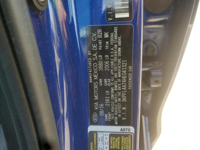 2017 KIA FORTE LX 3KPFL4A74HE041321