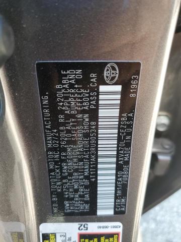 2024 TOYOTA CAMRY SE NIGHT SHADE 4T1T11AK3RU905348