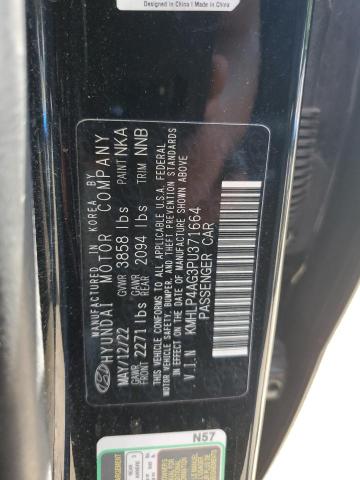 2023 HYUNDAI ELANTRA LI KMHLP4AG3PU371664