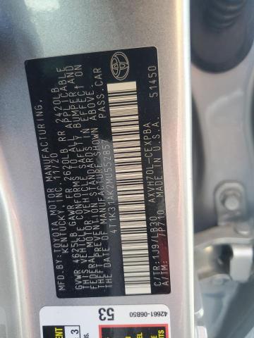 2021 TOYOTA CAMRY XSE 4T1K31AK2MU552857