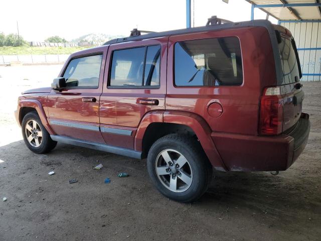 JEEP COMMANDER 2008 burgundy  gas 1J8HG48K68C149401 photo #3