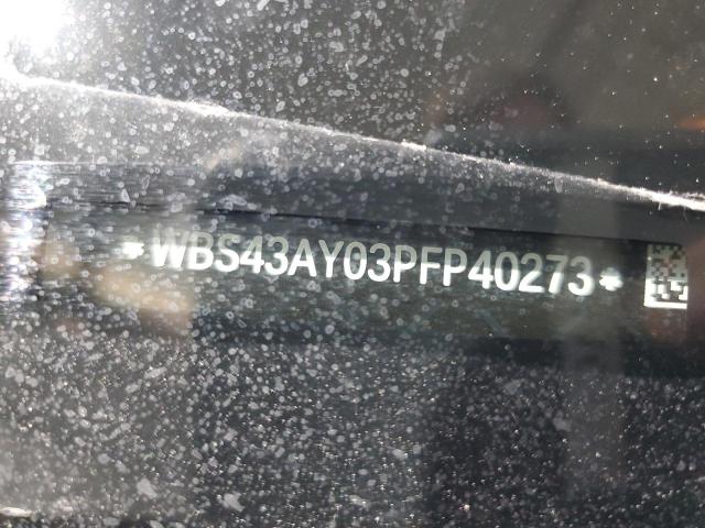 2023 BMW M3 COMPETI WBS43AY03PFP40273
