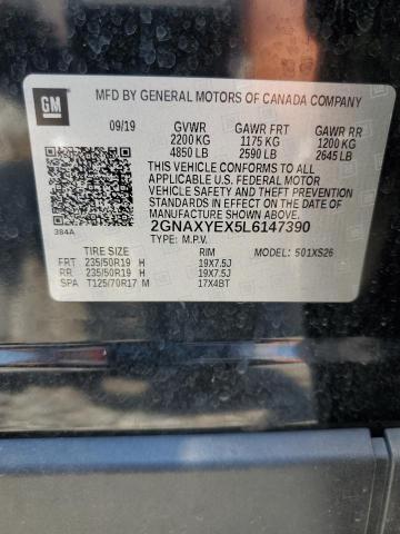 2020 CHEVROLET EQUINOX PR 2GNAXYEX5L6147390