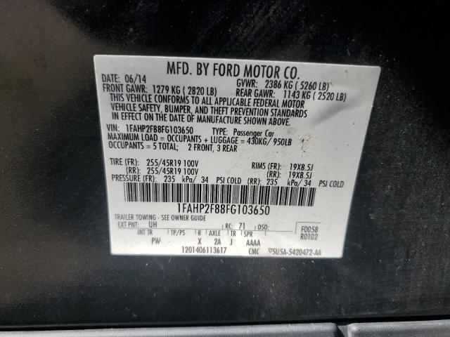 2015 FORD TAURUS LIM #3181954293