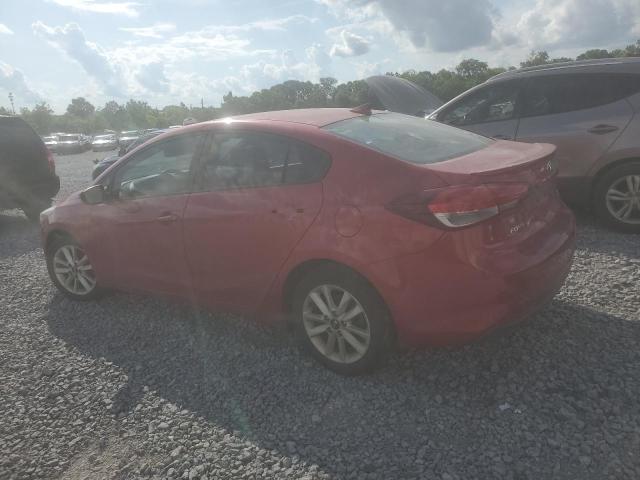 KIA FORTE LX 2017 red  gas 3KPFL4A7XHE138667 photo #3