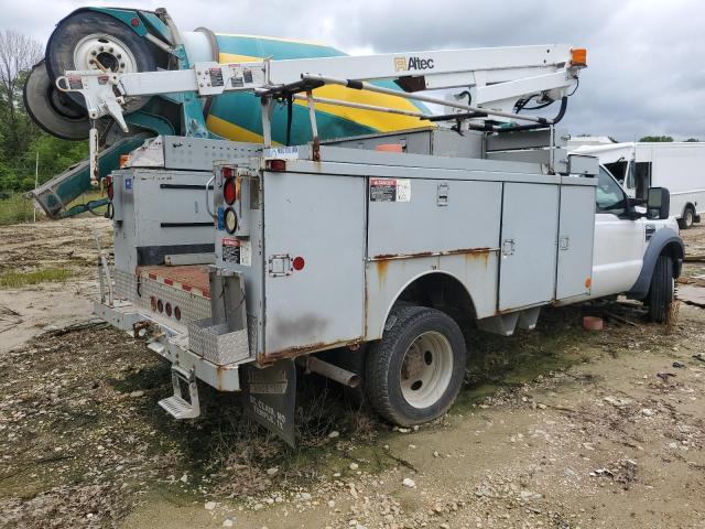 FORD F450 SUPER 2008 white  gas 1FD4F46Y48EB87113 photo #4