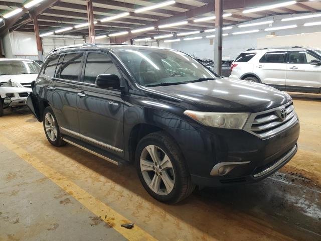 Vin: 5tdyk3eh1ds117456, lot: 58641735, toyota highlander limited 20134