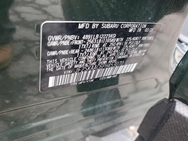2023 SUBARU FORESTER JF2SKAAC6PH453070