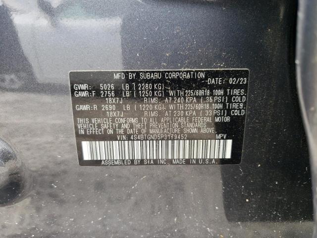2023 SUBARU OUTBACK LI - 4S4BTGND5P3179452