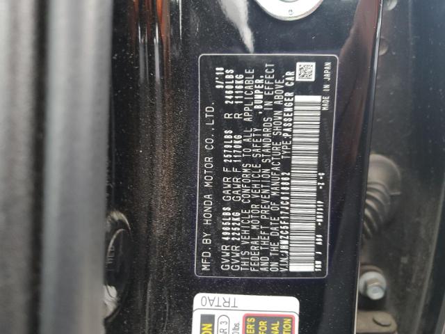 2018 HONDA CLARITY JHMZC5F17JC018862