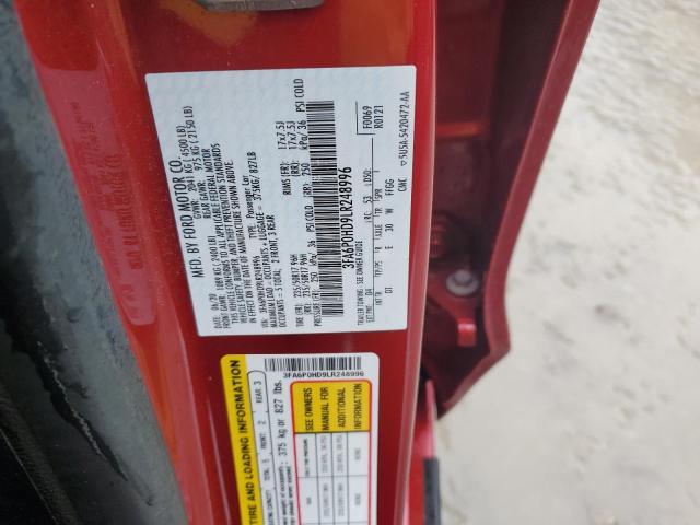 2020 FORD FUSION SE - 3FA6P0HD9LR248996