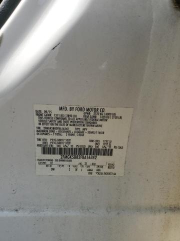 2015 FORD FLEX SE 2FMGK5B82FBA16342