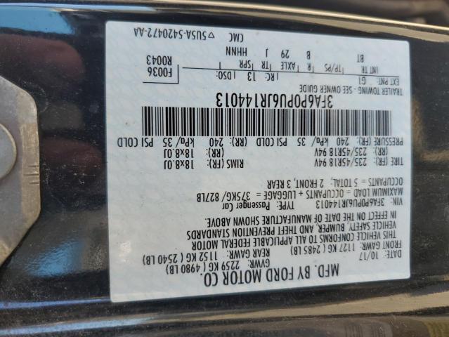2018 FORD FUSION SE PHEV - 3FA6P0PU6JR144013