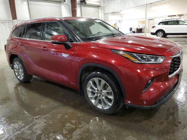 Vin: 5tdxbrch8ls009965, lot: 61006795, toyota highlander hybrid limited 20204