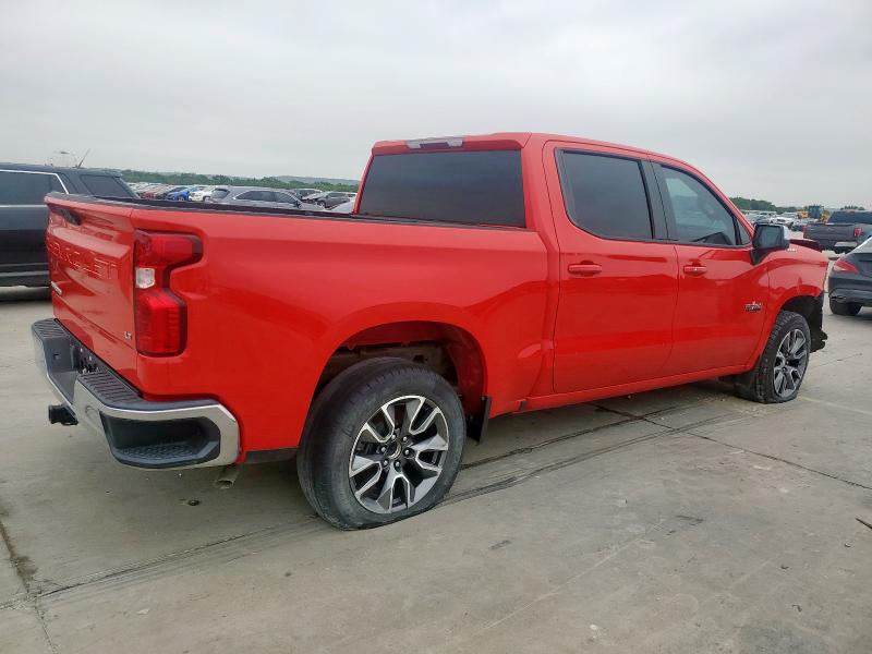 CHEVROLET SILVERADO 2020 red  gas 3GCPWCED3LG218184 photo #4