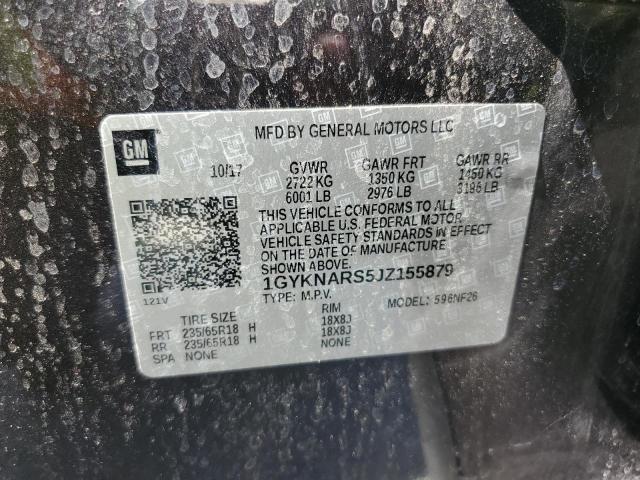 2018 CADILLAC XT5 1GYKNARS5JZ155879