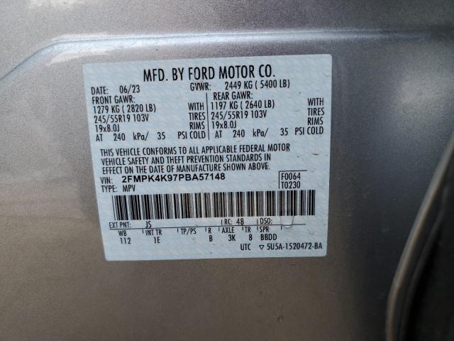 2023 FORD EDGE TITAN - 2FMPK4K97PBA57148
