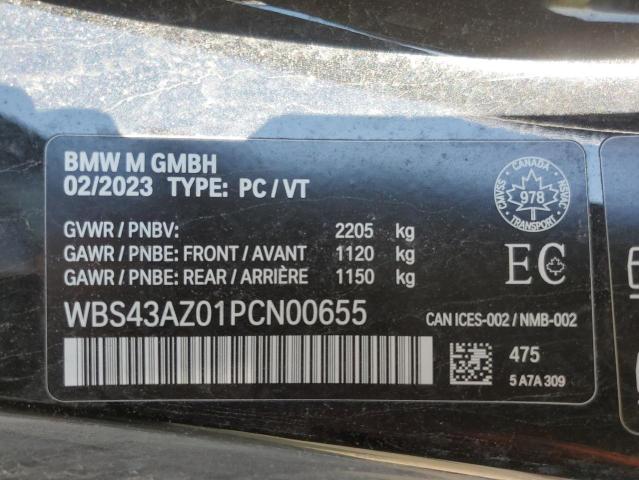 2023 BMW M4 COMPETI WBS43AZ01PCN00655