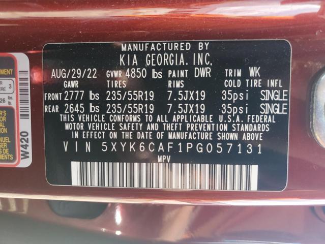 2023 KIA SPORTAGE X 5XYK6CAF1PG057131