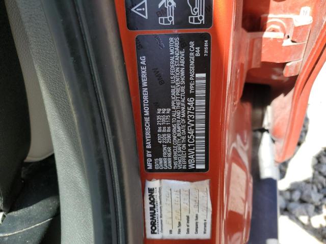 2015 BMW X1 XDRIVE2 - WBAVL1C54FVY37546