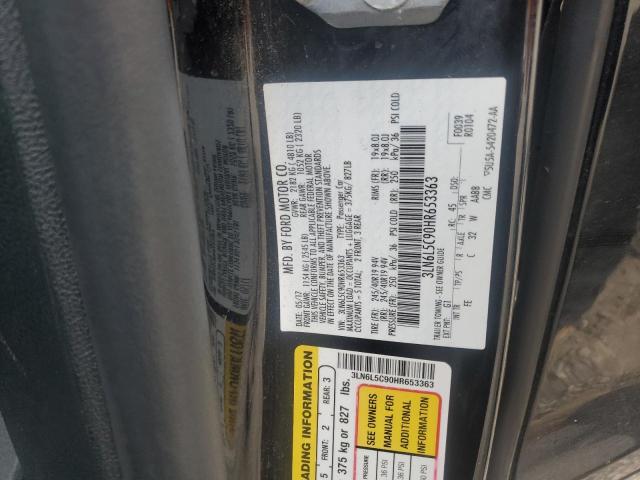 2017 LINCOLN MKZ SELECT 3LN6L5C90HR653363