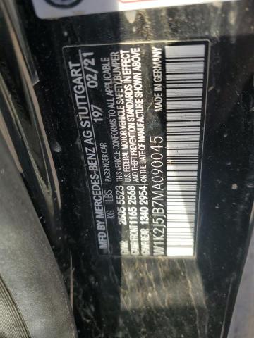 2021 MERCEDES-BENZ CLS 450 W1K2J5JB7MA090045