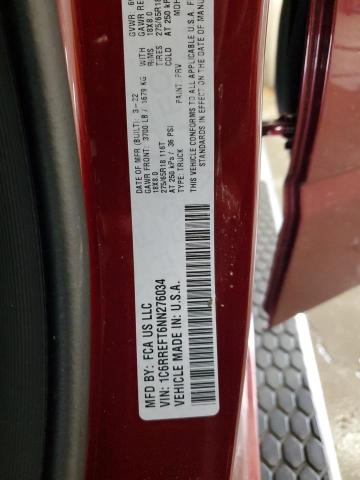 2022 RAM 1500 BIG H 1C6RREFT6NN276034
