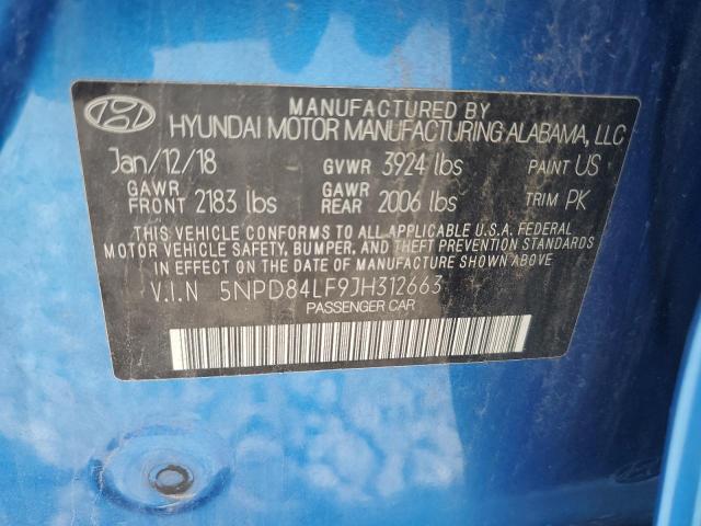 2018 HYUNDAI ELANTRA SE - 5NPD84LF9JH312663