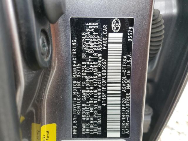 2015 TOYOTA CAMRY - 4T1BF1FK0FU085697