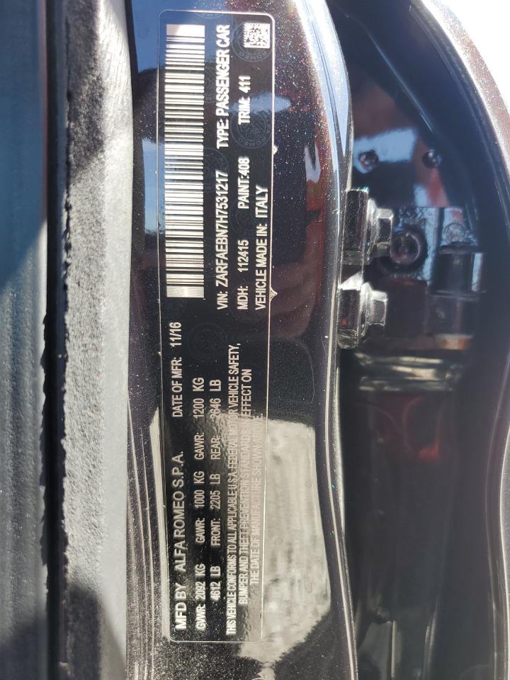 Alfa romeo Giulia 2017