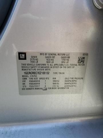 2014 CHEVROLET SILVERADO - 1GCRCREC7EZ106132