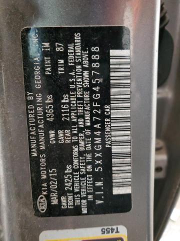 2015 KIA OPTIMA LX - 5XXGM4A72FG457888