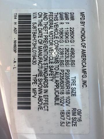 2017 ACURA RDX ADVANC 5J8TB4H73HL019430