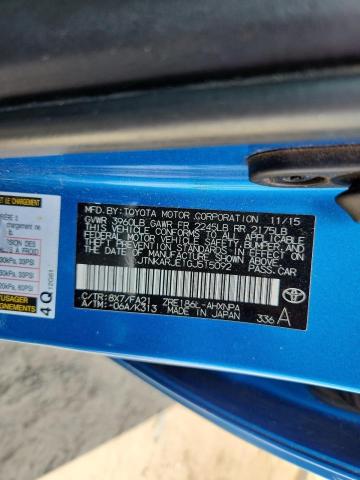 2016 TOYOTA SCION IM - JTNKARJE1GJ515092