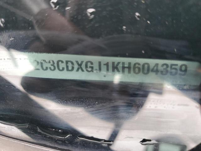 2019 DODGE CHARGER SC - 2C3CDXGJ1KH604359