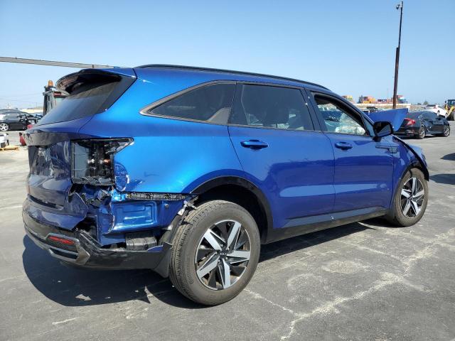 KIA SORENTO S 2023 blue  gas 5XYRL4LC1PG208193 photo #4