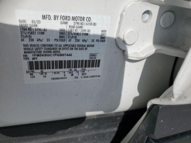 2023 FORD EXPLORER S - 1FM5K8GC1PGB07442