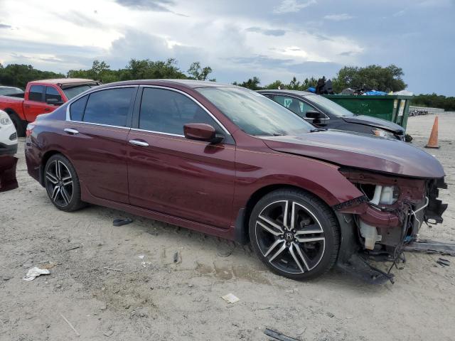 Vin: 1hgcr2f57ga105318, lot: 60112585, honda accord sport 20164