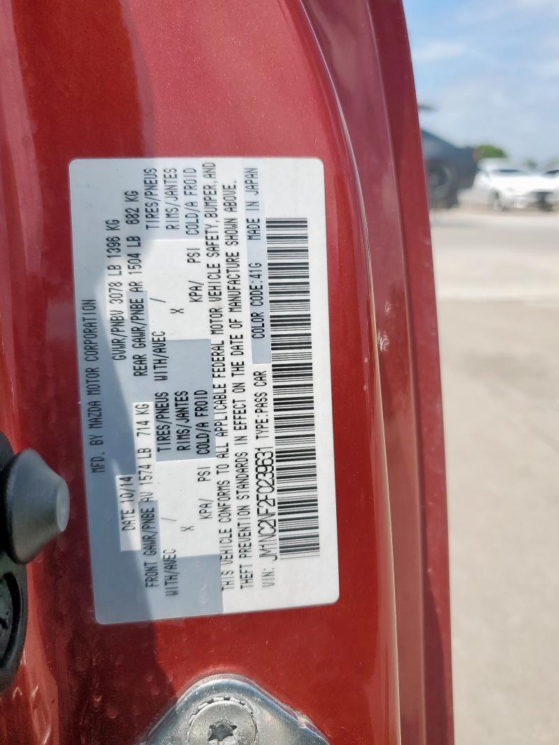 2015 MAZDA MX-5 MIATA - JM1NC2NF2F0239631