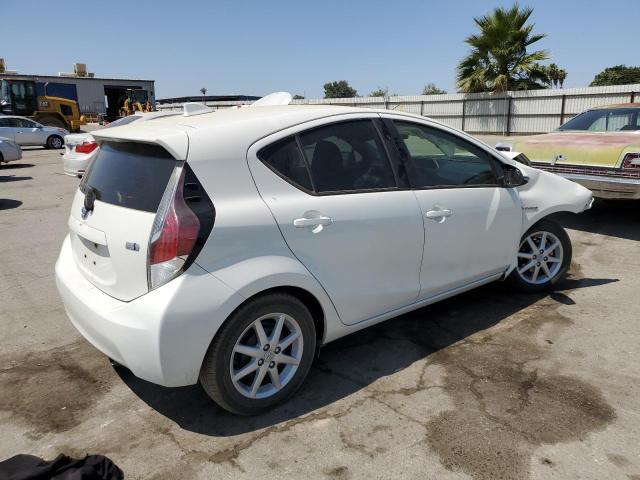 TOYOTA PRIUS C 2015 white  hybrid engine JTDKDTB30F1088038 photo #4