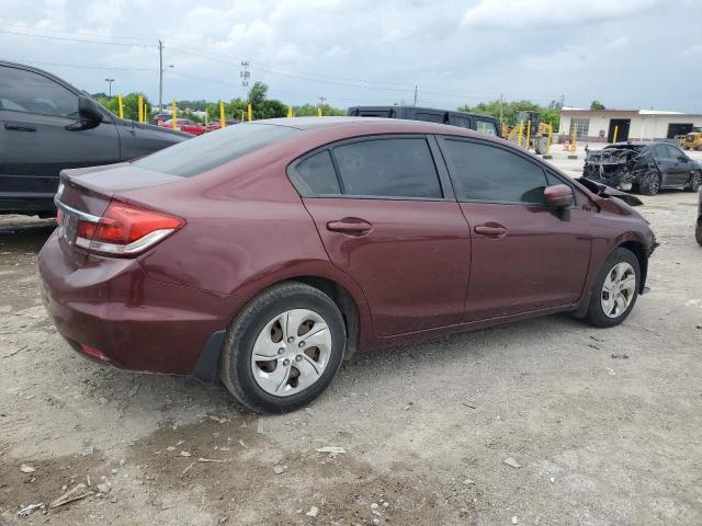 Vin: 19xfb2f54fe013210, lot: 60981665, honda civic lx 20153