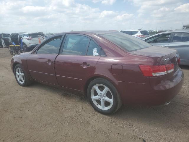 HYUNDAI SONATA SE 2007 red sedan 4d gas 5NPEU46F57H197435 photo #3